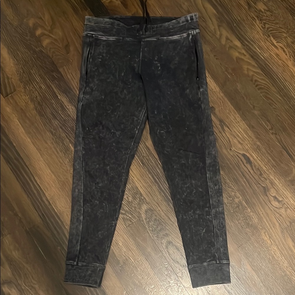 Victoria’s Secrets Black Acid Wash Joggers